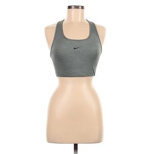 Nike Sports Bra In Grey